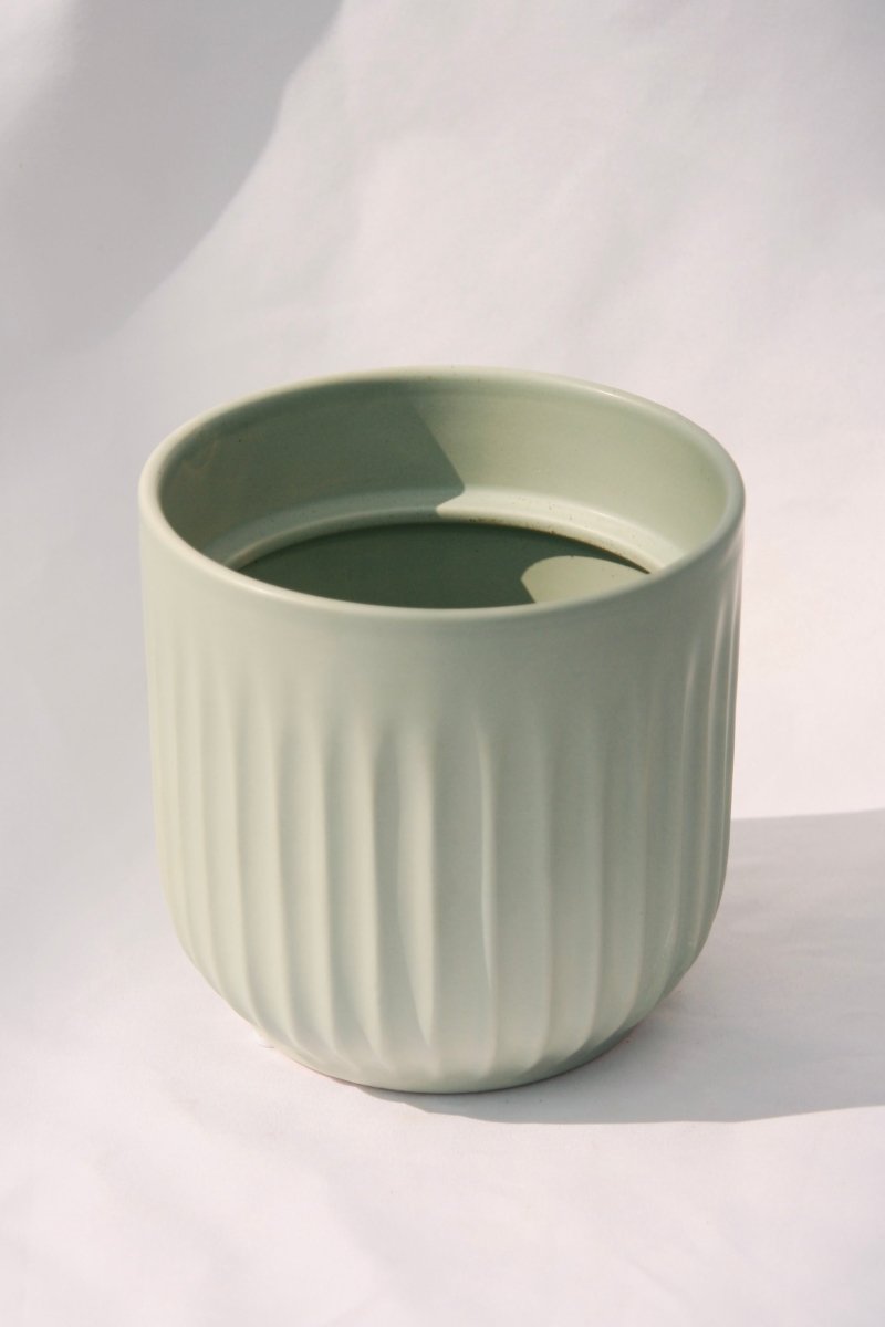 Sai 5" Light Blue Plant Pot - LandscapeDirect
