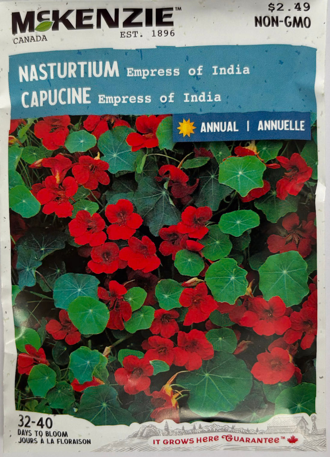 Empire of India – Nasturtium